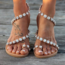 Load image into Gallery viewer, Women Sandals Bling Crystal Summer Shoes
