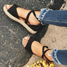 Load image into Gallery viewer, Soft Bottom Rome Flats Sandals