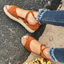 Load image into Gallery viewer, Soft Bottom Rome Flats Sandals